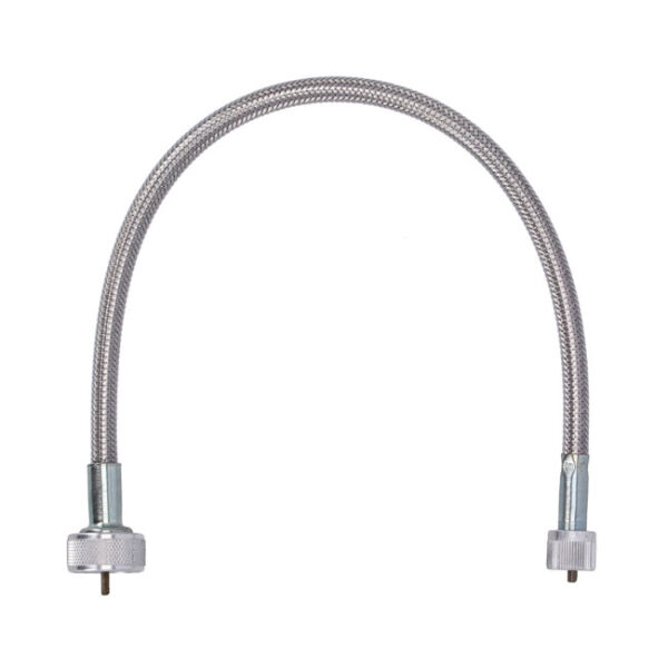 Barnett, transmission mini speedo cable. 16". Braided steel