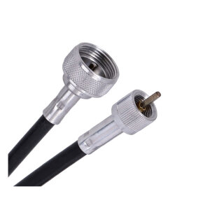 Barnett, transmission mini speedo cable. 41". Black