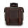 Burly Voyager throwover saddlebags dark oak