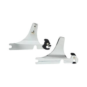 Detachable sissy bar side plates