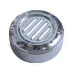 Covingtons, dipstick cover. Dimpled chrome