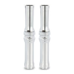 Arlen Ness, M8 10-Gauge pushrod cover set. Chrome