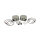 KB, M8 114/117 to 120" big bore conv. piston set. +.020"