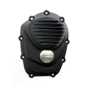 EMD, cam cover Ribbed. Black