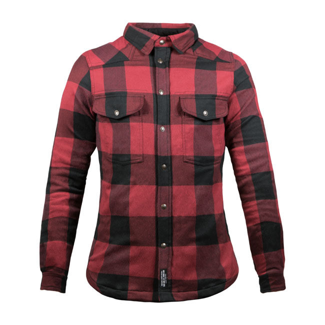 John Doe Motoshirt female XTM© black/red Size M