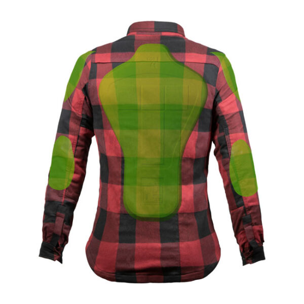 John Doe Motoshirt female XTM© black/red Size M