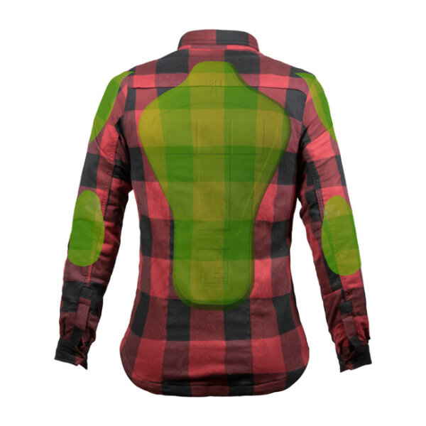 John Doe Motoshirt female XTM© black/red Size XL