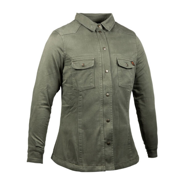 John Doe Motoshirt female XTM© olive Size S