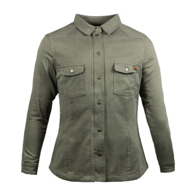 John Doe Motoshirt female XTM© olive Size S