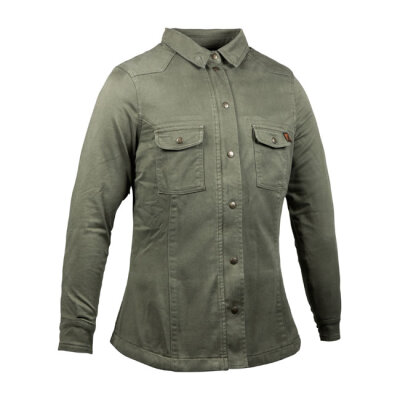 John Doe Motoshirt female XTM© olive Size S