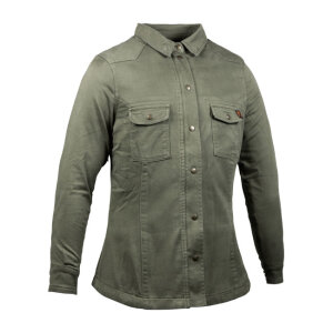 John Doe Motoshirt female XTM© olive Size XL