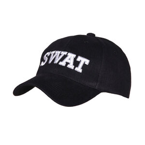 Baseball cap SWAT black One size fits most