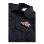 Dickies Clintondale short sleeve work shirt black Male EU size L
