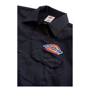Dickies Clintondale short sleeve work shirt black Male EU size XL