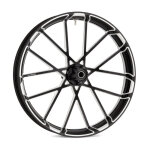 Arlen Ness, rim Procross 3.50 x 23. Front. Black