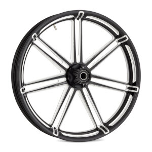 Arlen Ness, rim 7-valve 3.50 x 21. Front. Black