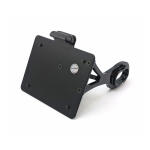 Cult-Werk, side mount license plate bracket. Switzerland