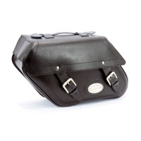 Longride leather smooth saddlebags #149