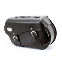 Longride leather smooth saddlebags #153