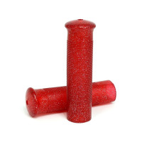 Anderson 7/8" grips glitter red