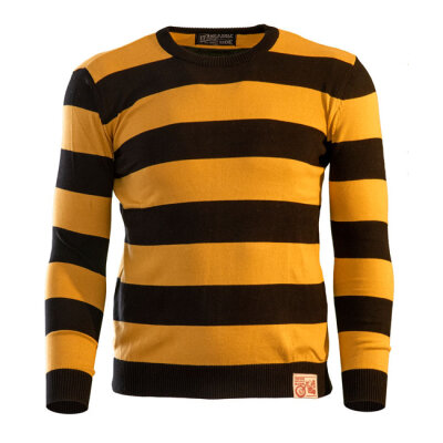 13-1/2 Outlaw sweater black/yellow Size XL