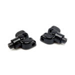Kuryakyn, splined passenger peg/floorboard adapter black