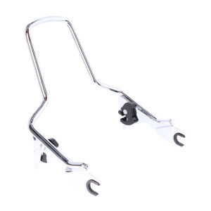 Sissy bar kit 12.50" 1-piece upright. Chrome