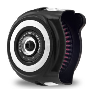 PM, Vintage air cleaner kit. Black CC