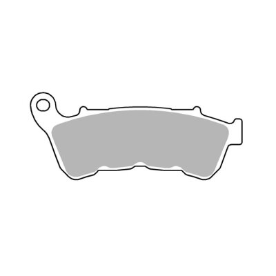 SBS, brake pads. Street Carbon Tech (organic)