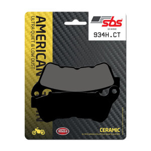 SBS, brake pads. Street Carbon Tech (organic)