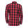 WCC Dominator riding flannel shirt red/black CE appr. Size S