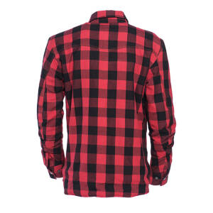 WCC Dominator riding flannel shirt red/black CE appr. Size M