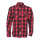 WCC Dominator riding flannel shirt red/black CE appr. Size L