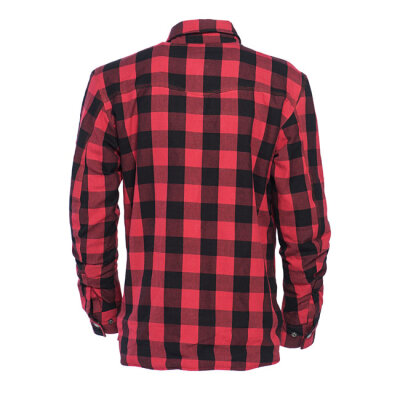 WCC Dominator riding flannel shirt red/black CE appr. Size 3XL