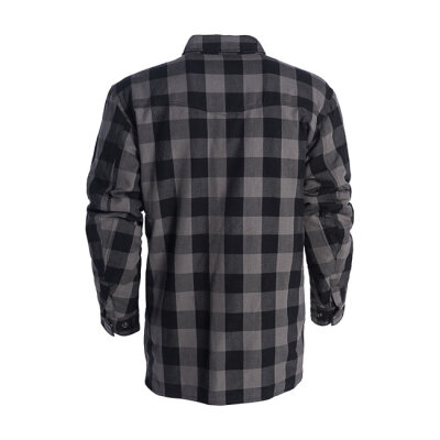 WCC Dominator riding flannel shirt grey/black CE appr. Size S