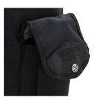 Burly Voyager sissy bar backpack black Cordura