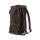 Burly Voyager sissy bar backpack dark oak