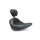 Mustang, Standard Touring solo seat. With rider backrest