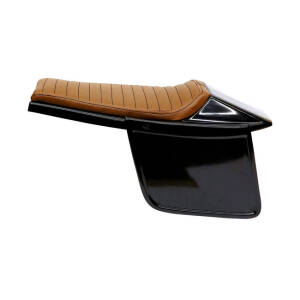 C-Racer, Flat Racer SCR4 seat. Dark brown