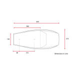 C-Racer, Flat Racer SCR4FC seat fully covered. Black