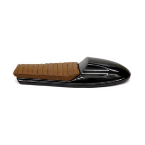 C-Racer, Future Classic café racer seat. Dark brown