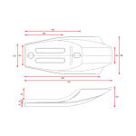 C-Racer, Flat Racer SCR14 seat. Dark brown