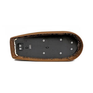 C-Racer, Fat Scramsadle scrambler seat. Dark brown