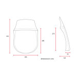 C-Racer universal Flat Track/Scrambler mask No2