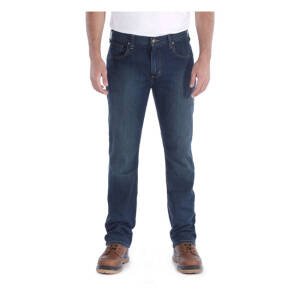 Carhartt Rugged Flex® straight fit tapered jean erie...