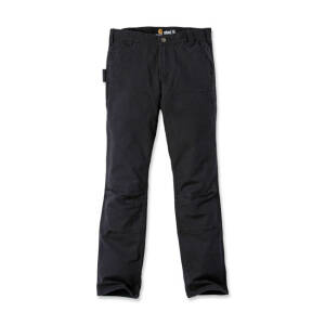 Carhartt work pants stretch duck double front black male EU size W38/L32
