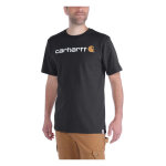 Carhartt Logo graphic t-shirt black Size XL