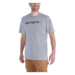 Carhartt Logo graphic t-shirt heather gray Size S