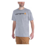 Carhartt Logo graphic t-shirt heather gray Size L