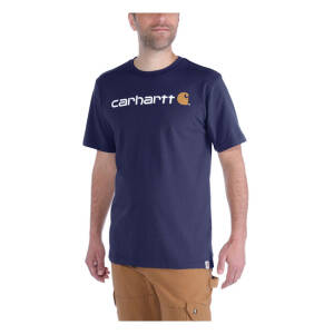 Carhartt Logo graphic t-shirt navy Size XL